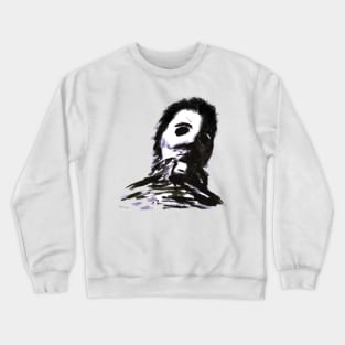 Michael Myers paint and brush Crewneck Sweatshirt